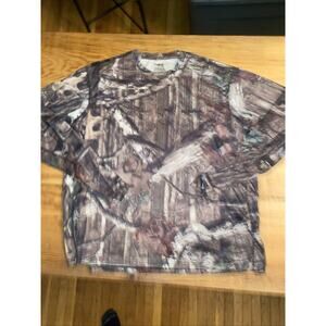 New MOSSY OAK Break-Up Infinity Shirt Mens Long Sleeve T-Shirt Mens 3XL Camo